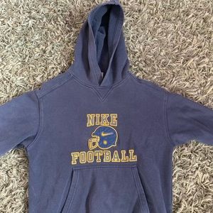 Nike blue hoodie